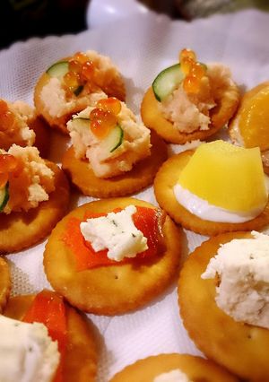 Partyリッツでカナッペ子ども用大人用-レシピのメイン写真
