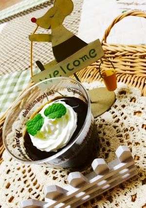 ☆簡単コーヒーゼリー☆夏休み子供と作ろう-レシピのメイン写真