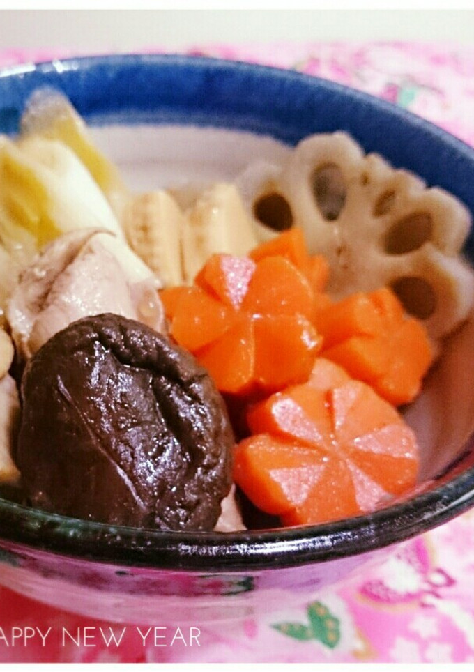 彼の好きなおせち料理♥️基本のお煮しめ-レシピのメイン写真