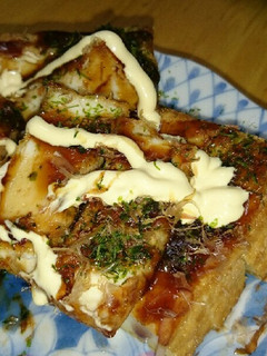 簡単おつまみ お好み風厚揚げ-レシピのメイン写真