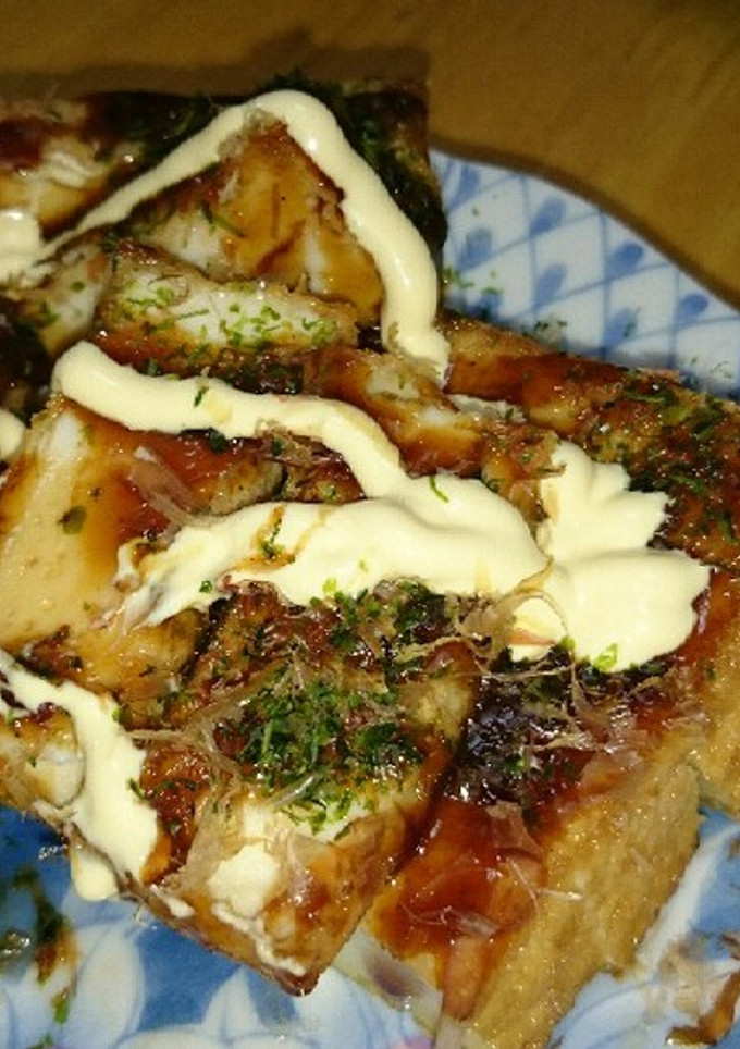 簡単おつまみ お好み風厚揚げ-レシピのメイン写真