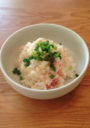 優しい味♪糸こんにゃく入りタラモサラダ-レシピのメイン写真