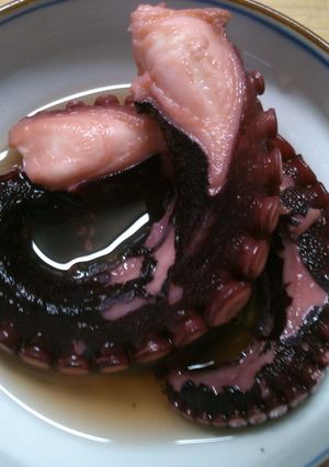 簡単 美味しい♪ タコの 白だし煮！-レシピのメイン写真