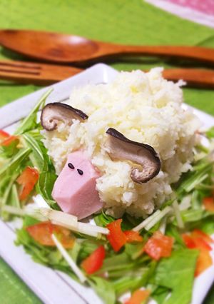 野菜ソムリエのポテサラひつじ2015-レシピのメイン写真