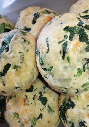 米粉のほうれん草パン-レシピのメイン写真