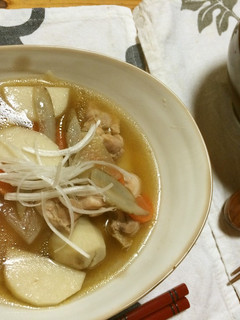 具沢山けんちん風お雑煮-レシピのメイン写真
