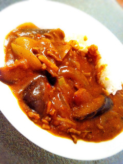 ナスと合挽き肉のインドカレー-レシピのメイン写真