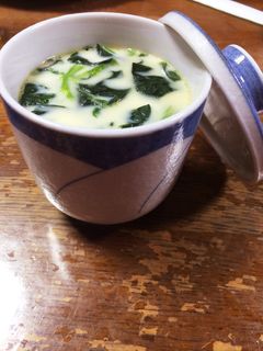 甘い♡栗入り茶碗蒸し❁*-レシピのメイン写真
