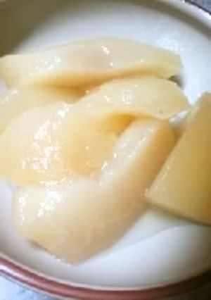 残ったイマイチりんごの白ワイン煮-レシピのメイン写真