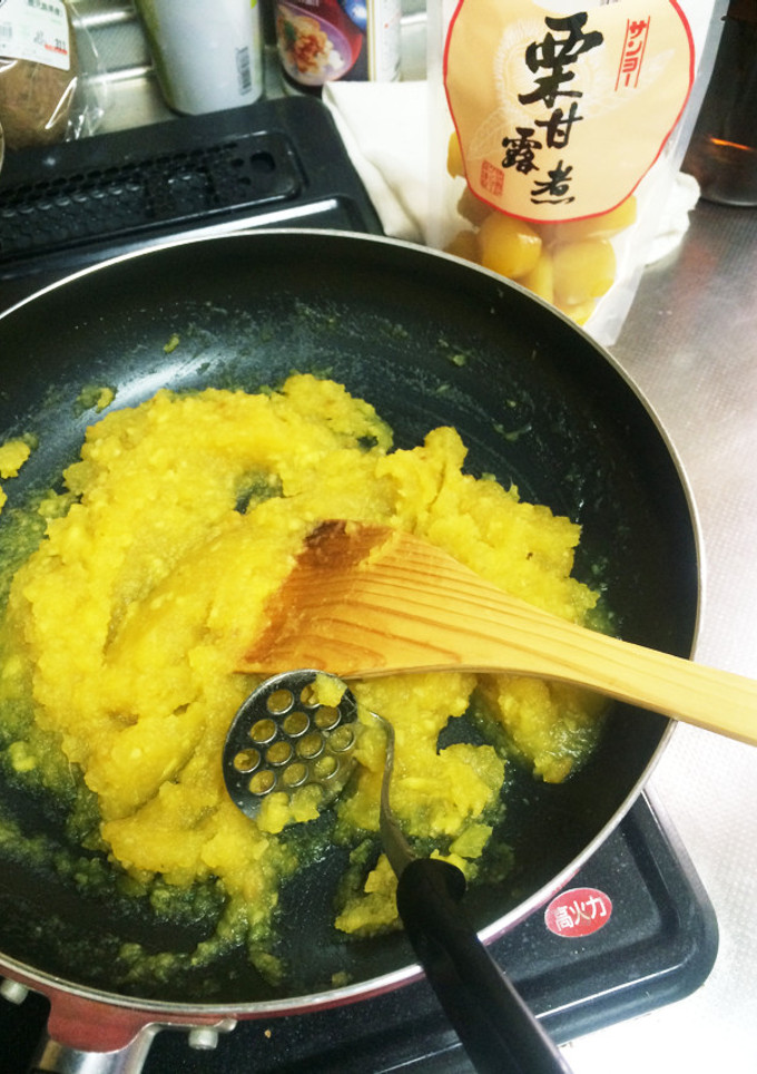 焼き芋de栗きんとん-レシピのメイン写真