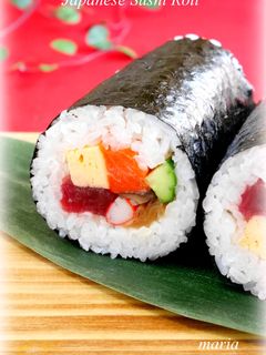 節分✿七福の恵方巻(巻き寿司)-レシピのメイン写真