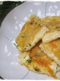離乳食完了期 ささみと野菜のうどんお焼き-レシピのメイン写真