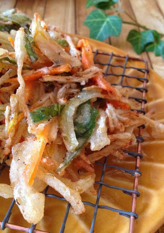 節約＊もやしと野菜のかき揚げ コツあり！-レシピのメイン写真