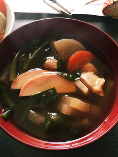 関東風★簡単お雑煮-レシピのメイン写真