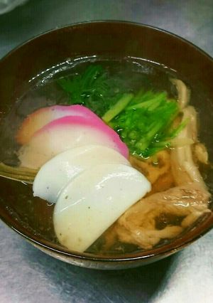 魚屋流トロ寒ブリあら出し汁濃厚雑煮-レシピのメイン写真