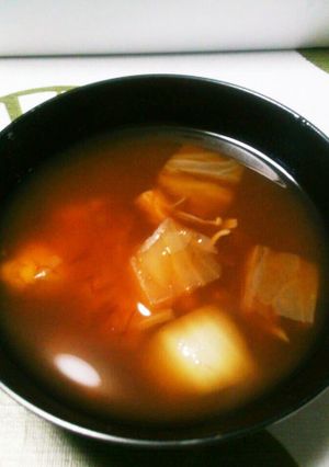 義実家のお雑煮-レシピのメイン写真