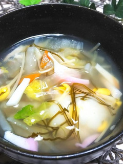 ◆我が家の具だくさんお雑煮◆-レシピのメイン写真