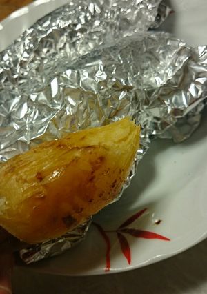 とろーり ♡ 蜜があふれる焼き芋の焼き方-レシピのメイン写真