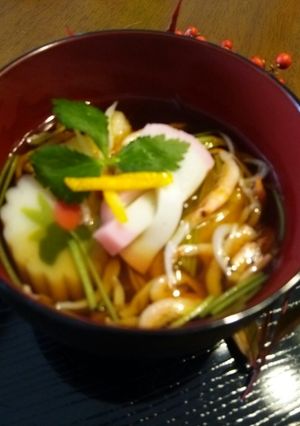 お正月のお餅！簡単＊お雑煮♪麺つゆ-レシピのメイン写真
