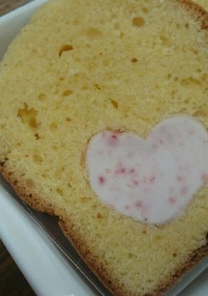 ♥ハートの苺れあ♡パウンドケーキ♬-レシピのメイン写真