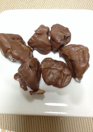 ガーナチョコでりんごチョコ♡-レシピのメイン写真