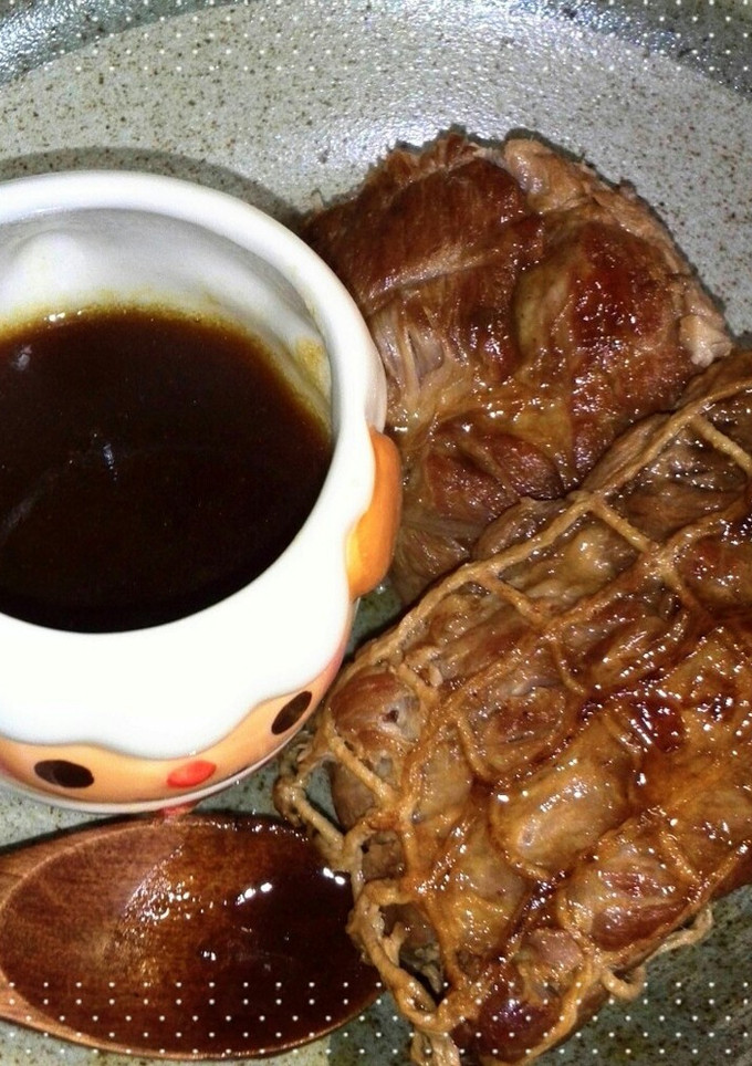 焼きネギで煮込む～わが家の焼豚！-レシピのメイン写真