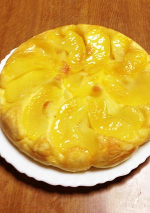 超簡単！フライパンでHMのりんごケーキ-レシピのメイン写真