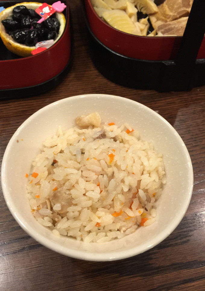 余ったターキーで簡単！美味！炊き込みご飯-レシピのメイン写真