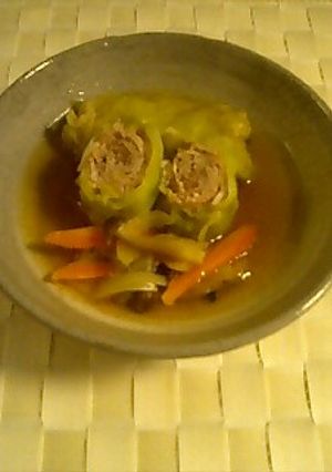 ロールロールキャベツ-レシピのメイン写真
