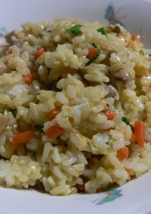 鶏とゴボウの炒飯-レシピのメイン写真