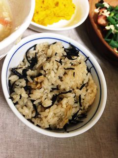 あさりとひじきの炊き込みご飯-レシピのメイン写真