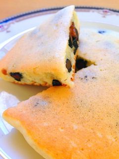 おせちリメイク☆黒豆パンケーキ-レシピのメイン写真