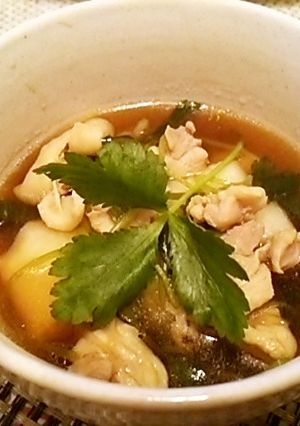 関東の醤油味★めんつゆだけで簡単お雑煮-レシピのメイン写真