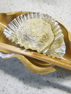 黒豆の煮汁をリメイク♪栗あん大福-レシピのメイン写真