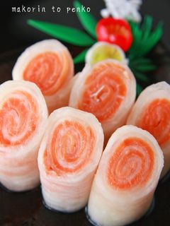 簡単*おせちに*サーモンの大根なます-レシピのメイン写真