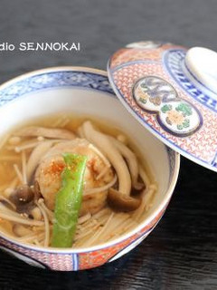 簡単おいしい☆里芋饅頭のきのこあんかけ-レシピのメイン写真