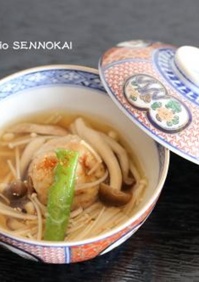 簡単おいしい☆里芋饅頭のきのこあんかけ-レシピのメイン写真