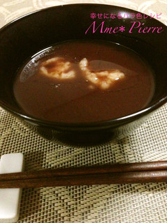 小麦粉団子のカンタン汁粉-レシピのメイン写真