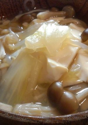 タラと白菜の寄せ鍋-レシピのメイン写真