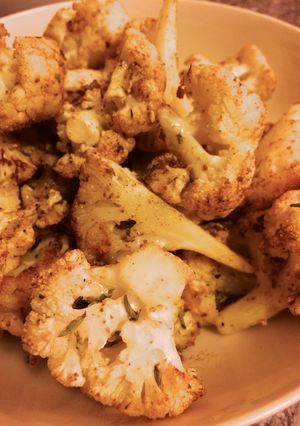 カレー風味のローストカリフラワー-レシピのメイン写真