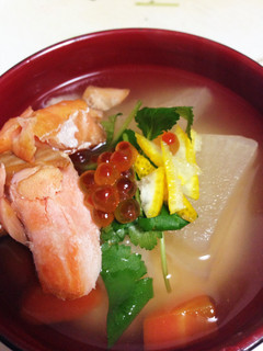 我が家の塩雑煮-レシピのメイン写真