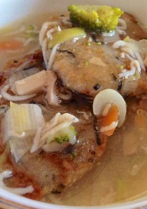 もちもちで美味い♪ 蓮根餅の野菜あんかけ-レシピのメイン写真