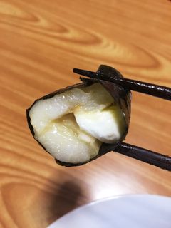 簡単モッツァレラチーズ 磯辺焼き餅-レシピのメイン写真