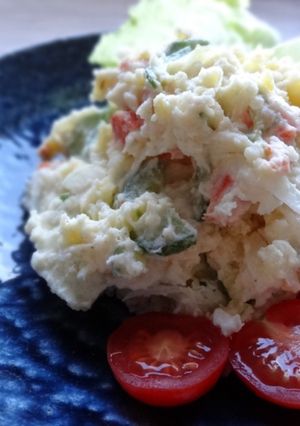 我が家のカロリーダウンなポテトサラダ-レシピのメイン写真