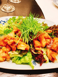 簡単!唐揚げカラシ醤油和え-レシピのメイン写真