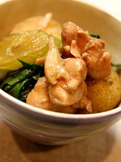 とりとじゃがいもとセロリの煮もの-レシピのメイン写真