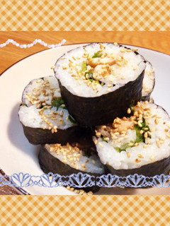 照り焼きチキン入り、のり巻き-レシピのメイン写真