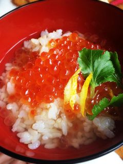 いくら茶漬け-レシピのメイン写真