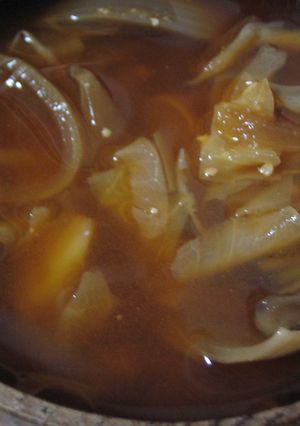 野菜の旨みたっぷり☆甘～いお味噌汁-レシピのメイン写真