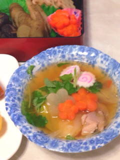 母の味♡定番 お雑煮♡関東風-レシピのメイン写真